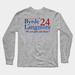 Marty Byrde Ruth Langmore '24 funny election Long Sleeve T-Shirt